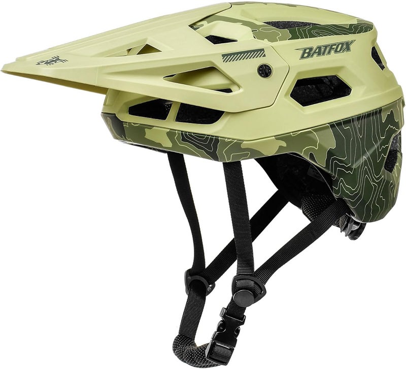 BATFOX Bike Helmet,Mountain Bike Helmet Helmets for Men Women Adults Youth - Image 1